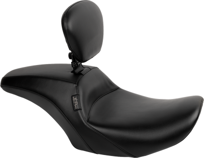 Le Pera Outcast Smooth Seat & Backrest fits 2023-2026 Harley Touring LV-987BR