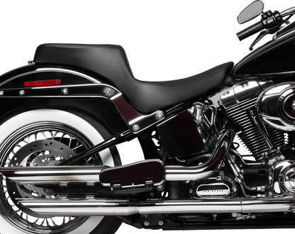 Drag Specialties Predator Smooth Seat for 2000-2017 Harley Softail FLST FXST