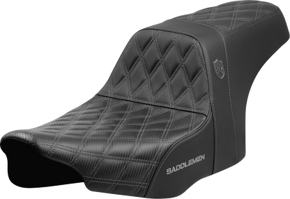 Saddlemen SDC Pro Series Gray Lattice Seat fits 2023-25 Harley Street Road Glide