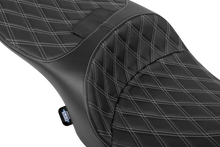 Drag Specialties Freedom Forward Silver Diamond Seat for 2023-26 Harley Touring