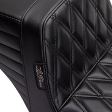 Le Pera Kickflip Double Diamond Seat fits 1997-2007 Harley Electra Road Glide