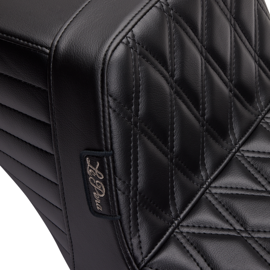 Le Pera Kickflip Double Diamond Seat fits 1997-2007 Harley Electra Road Glide