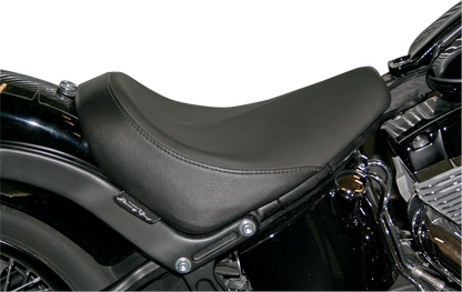 Danny Gray Black Buttcrack Solo Seat for 2011-2017 Harley Softail Blackline FLSS