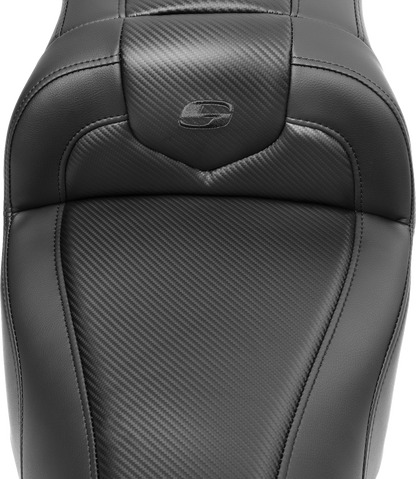 Saddlemen Roadsofa w/ Backrest Gel Seat for 2023-25 Harley Touring Road Glide