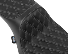 Drag Specialties Predator Silver Diamond Extended Seat 2023-2026 Harley Touring