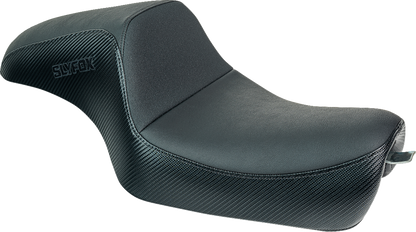 Slyfox Drifter Carbon Fiber Seat fits 2004-22 Harley Sportster Forty-Eight Iron