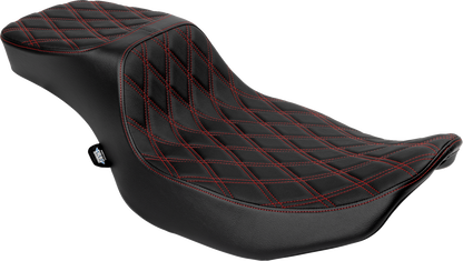 Drag Specialties Extended Reach Predator III Seat for 2023-2025 Harley Touring