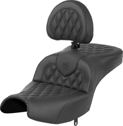 Saddlemen Roadsofa Lattice Stitch Gel Seat & Backrest for 2022-24 Indian Pursuit