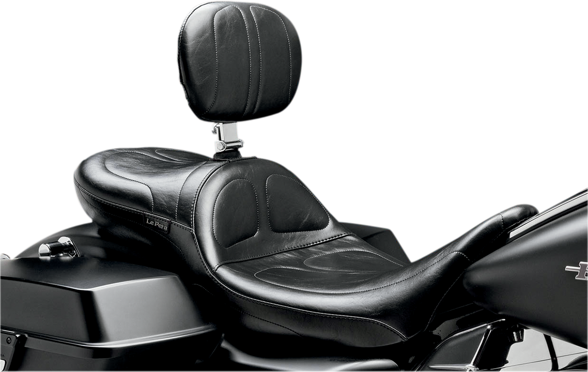 Le Pera Maverick Daddy Long Legs Seat & Backrest for 2008-2024 Harley Touring