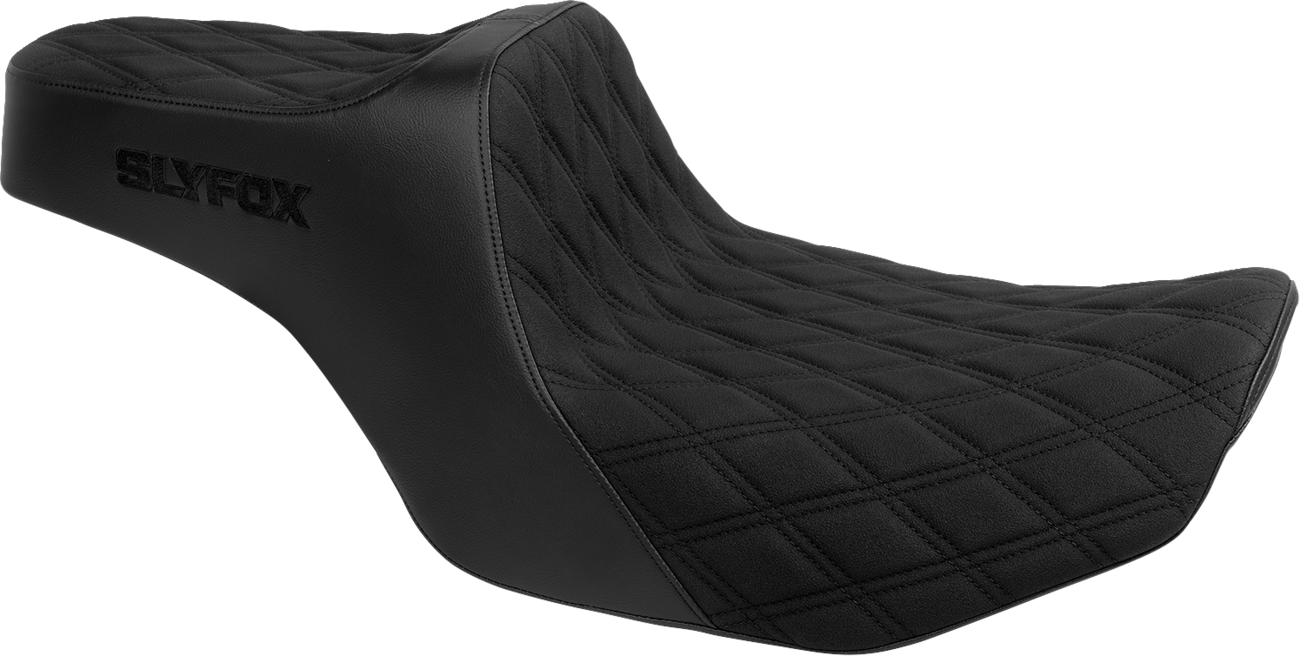 Slyfox High Noon Diamond Stitch Seat fits 2023-2025 Harley Street Road Glide