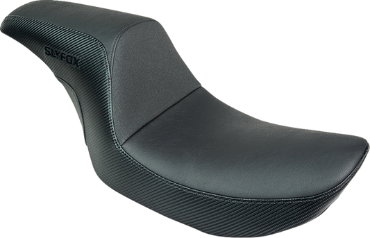 Slyfox Drifter Carbon Fiber Seat fits 1982-2000 Harley Low Rider FXR FXRS FXRC