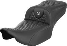 Saddlemen Roadsofa Silver Honeycomb Extended Gel Seat for 2023-26 Harley Touring