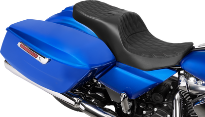 Drag Specialties Freedom Forward Diamond Seat for 2023-2025 Harley Touring FLHX