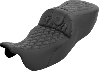 Saddlemen Roadsofa Carbon Lattice Extended Seat for 15-25 Harley Freewheeler RG3