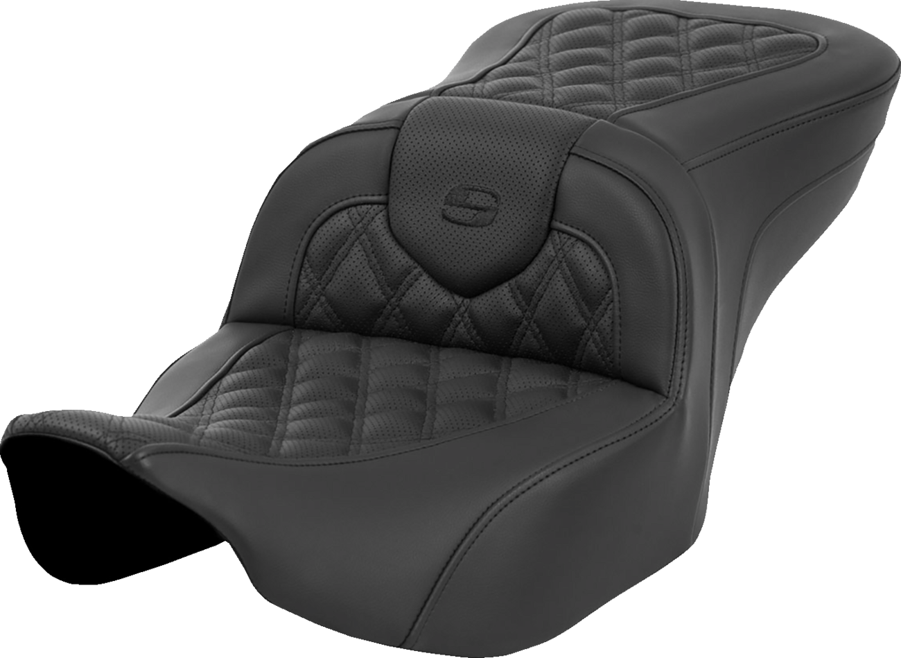 Saddlemen Roadsofa Heated Gel Seat for 2023-25 Harley Touring Street Road Glide