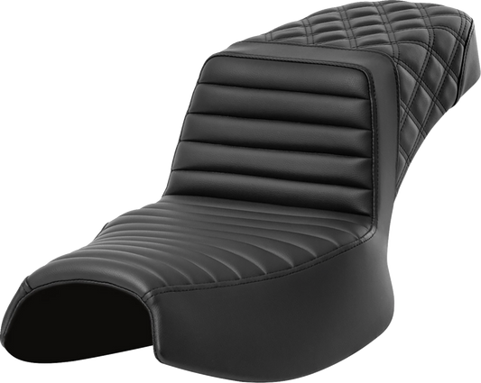 Saddlemen Step Up T&R Lattice Extended Gel Seat for 2020-2024 Indian Challenger