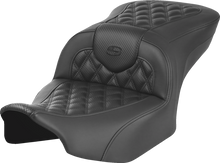 Saddlemen Roadsofa Carbon Fiber Lattice Stitch Gel Seat 2023-2026 Harley Touring