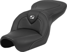 Saddlemen Roadsofa Carbon Fiber Gel Seat for 2004-2005 Harley Dyna FXD FXDL