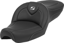 Saddlemen Roadsofa Carbon Fiber Gel Seat for 1979-2003 Harley Sportster 883 1200