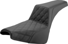 Saddlemen Step-Up Lattice Stitch Seat fits 2018-2026 Harley Softail FXBB FXST