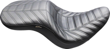 Le Pera Maverick Track Pleated Seat fits 2018-2026 Harley Softail Low Rider
