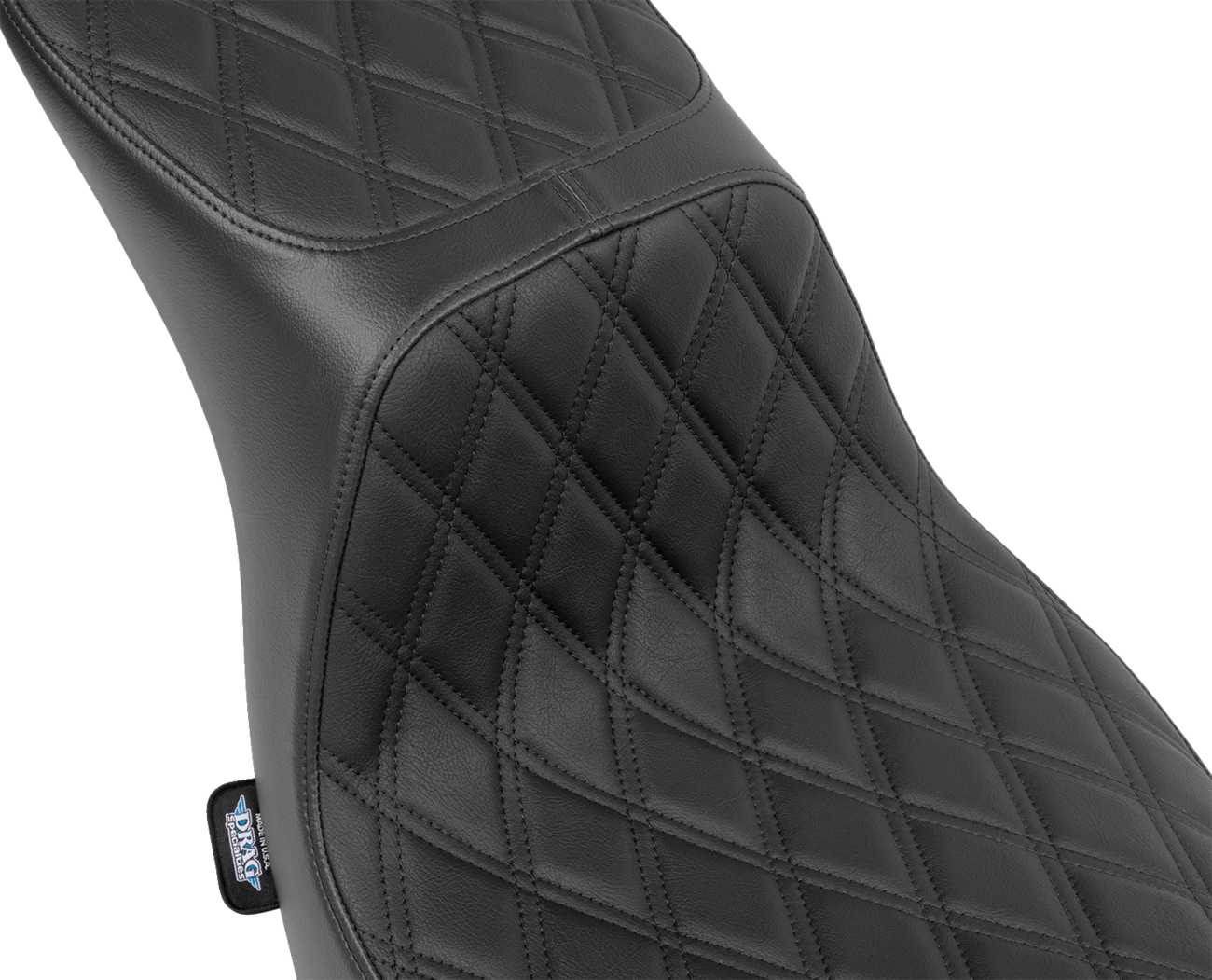Drag Specialties Predator Diamond Seat fits 2018-2024 Harley Softail FXLRST FLSB
