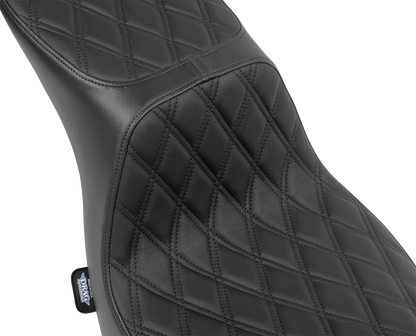 Drag Specialties Predator Diamond Seat fits 2018-2024 Harley Softail FXLRST FLSB