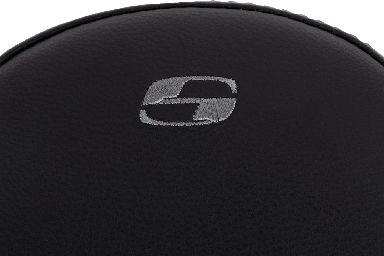 Saddlemen Step-Up Dark Gray Lattice Stitch Gel Seat for 2008-2024 Harley Touring