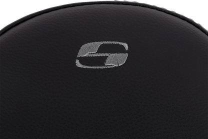 Saddlemen Step-Up Dark Gray Lattice Stitch Gel Seat for 2008-2024 Harley Touring