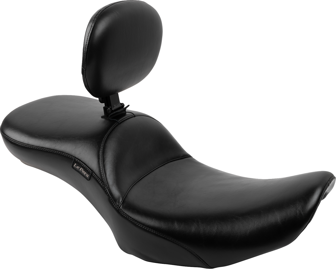 Le Pera Maverick Smooth Daddy Long Legs Seat Backrest for 2023-25 Harley Touring