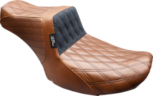 Le Pera Tailwhip Brown Diamond Grip Seat fits 2023-2026 Harley Street Road Glide