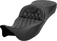 Saddlemen Roadsofa Carbon Fiber Lattice Extended Seat for 2008-25 Harley Touring