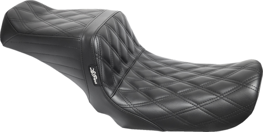 Le Pera Tailwhip Diamond Stitch Seat fits 2004-2005 Harley Dyna FXD LF-581DD