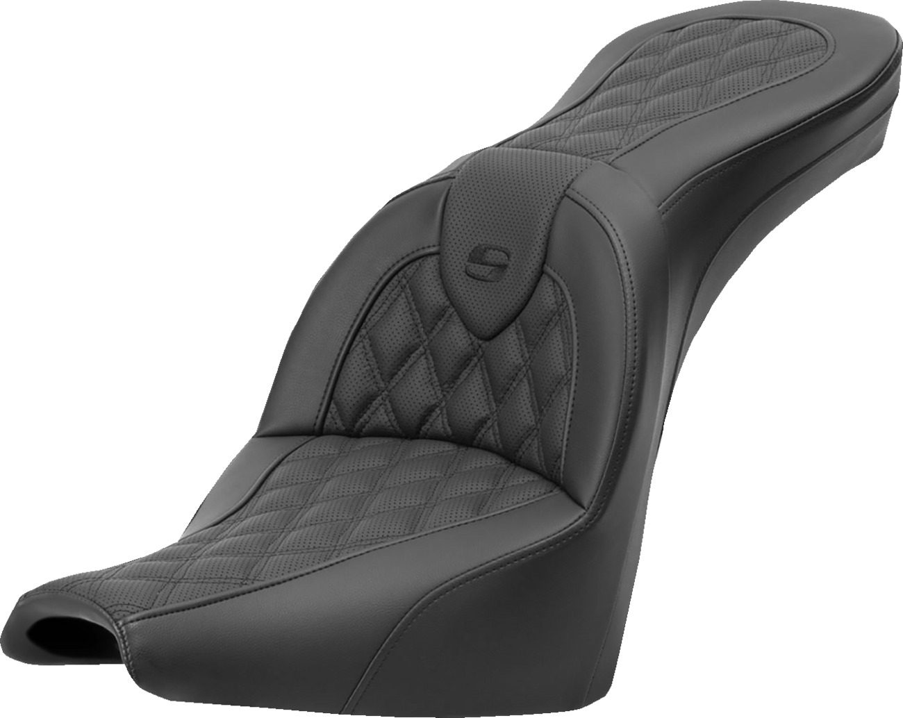 Saddlemen Roadsofa Gel Seat Lattice Stitch for 2018-24 Harley Softail Street Bob
