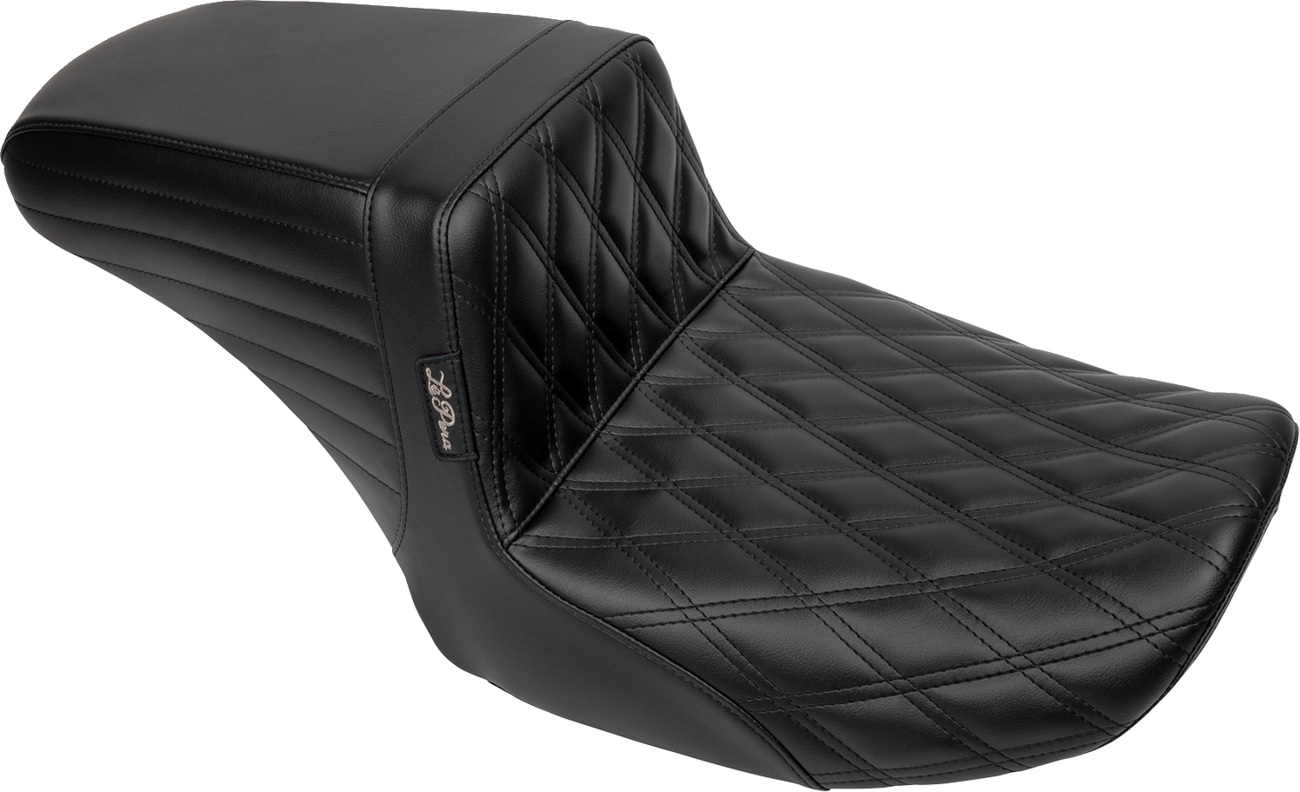 Le Pera Kickflip Diamond Stitch Seat fits 2023-2025 Harley Touring FLTR FLHX