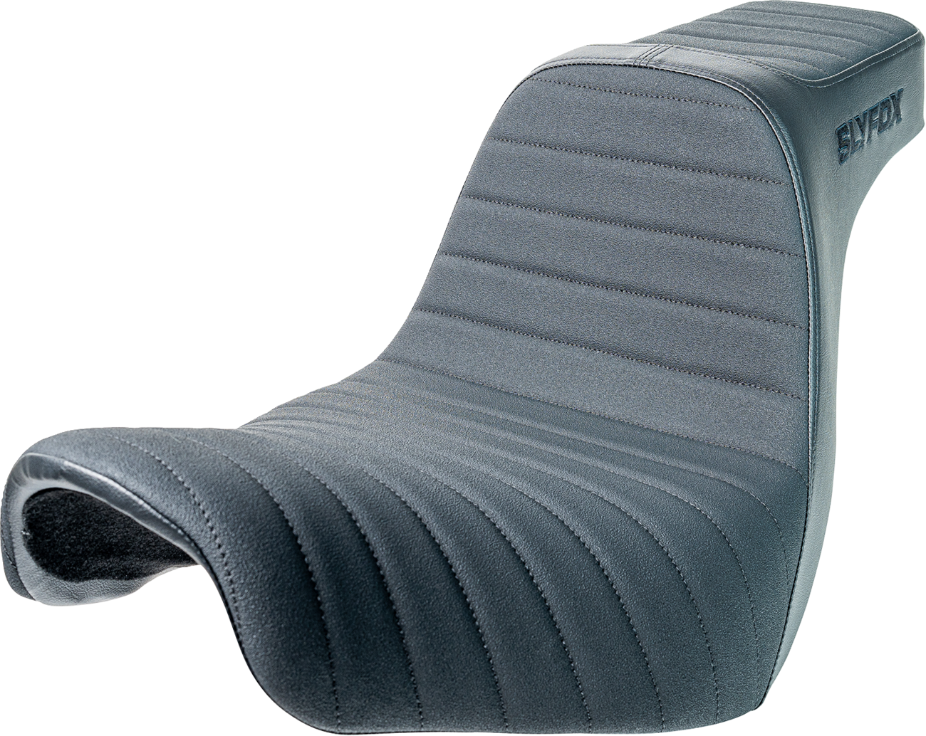 Slyfox Highnoon Classic Stitch Seat fits 2018-2025 Harley Softail Low Rider FLSB