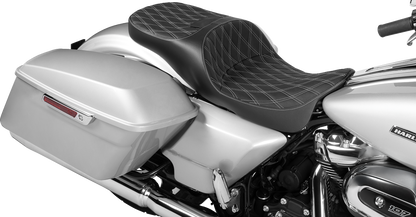 Drag Specialties Extended Reach Freedom Seat for 2009-2024 Harley Touring