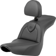Saddlemen Roadsofa Standard Reach Seat w Backrest for 2018-2026 Harley Low Rider
