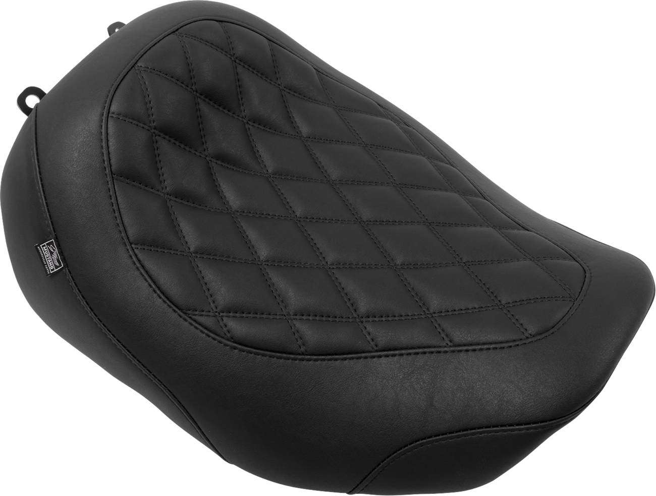 Mustang Wide Tripper Diamond Solo Seat fits 2023-2025 Harley Road Street Glide