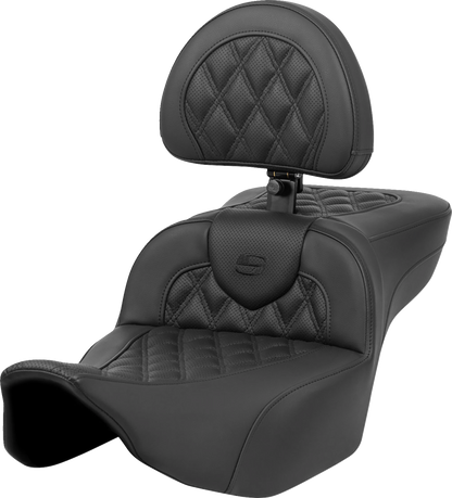 Saddlemen Roadsofa Lattice Extended Seat & Backrest for 2023-2026 Harley Touring