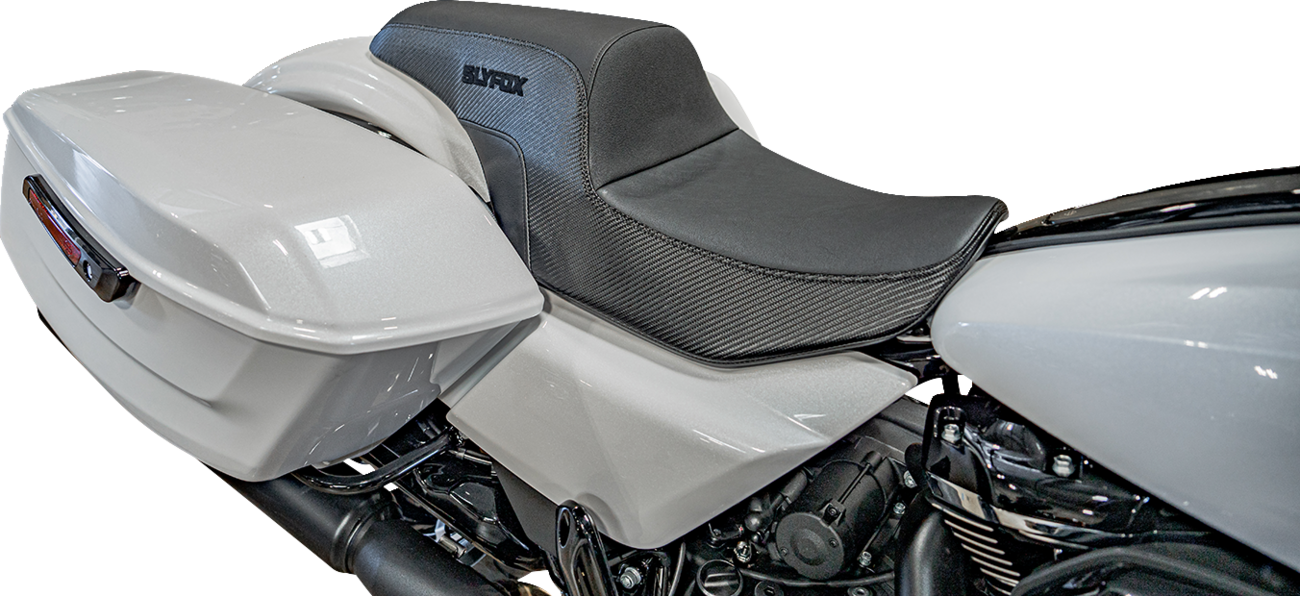 Slyfox Drifter Tour Carbon Fiber Seat for 2023-2025 Harley Road Street Glide
