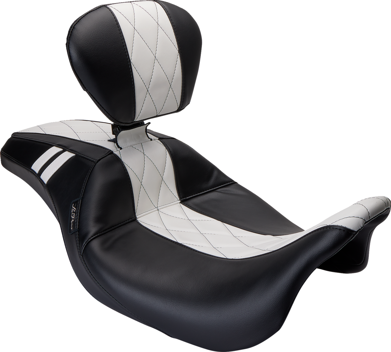 Le Pera Outcast GT Seat & Backrest fits 2008-2024 Harley Touring LK-987BRGTWDM