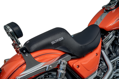 Slyfox Drifter Carbon Fiber Seat fits 1982-2000 Harley Low Rider FXR FXRS FXRC
