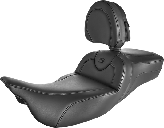 Saddlemen Roadsofa Extended Reach Seat & Backrest 2008-2024 Harley Touring FLHT