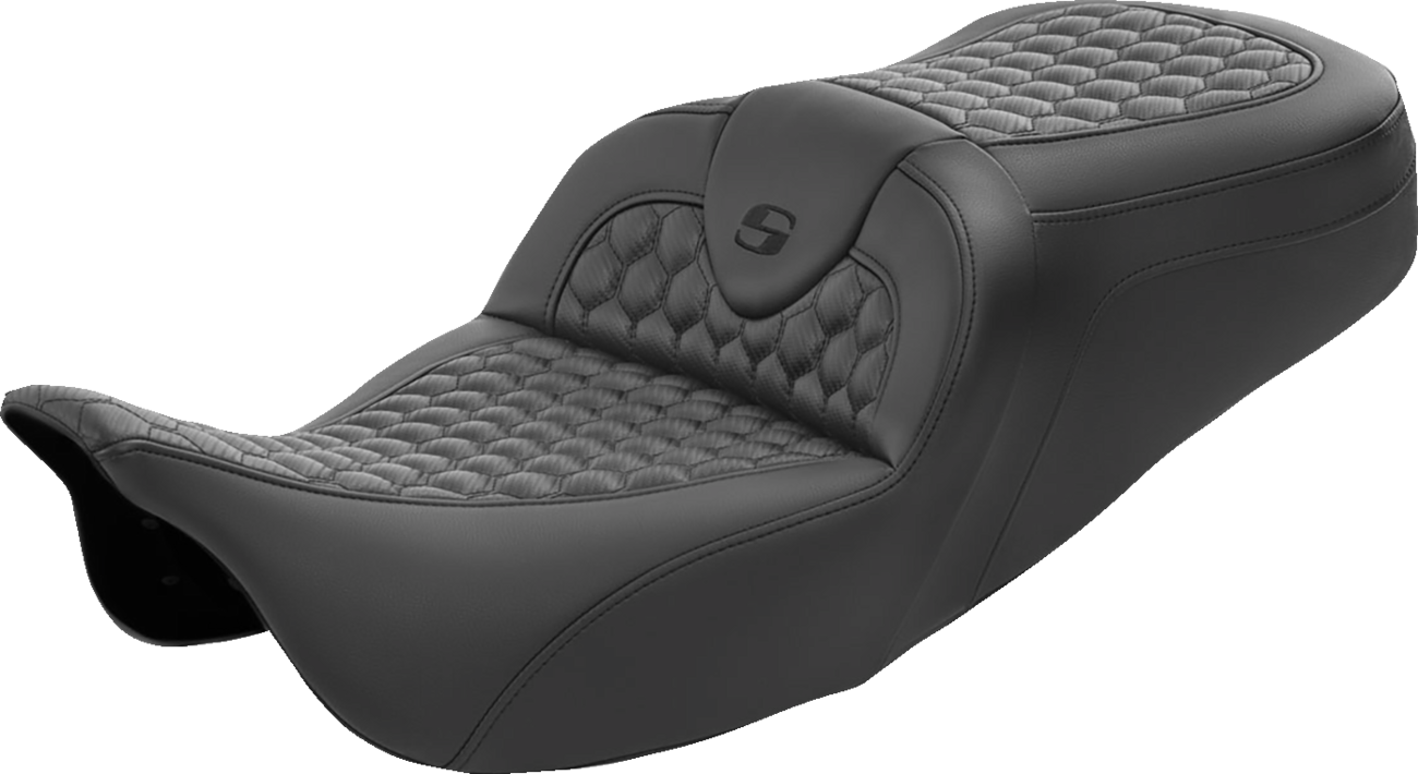 Saddlemen Roadsofa Honeycomb Gelcore Seat for 2008-2024 Harley Touring FLHX FLTR