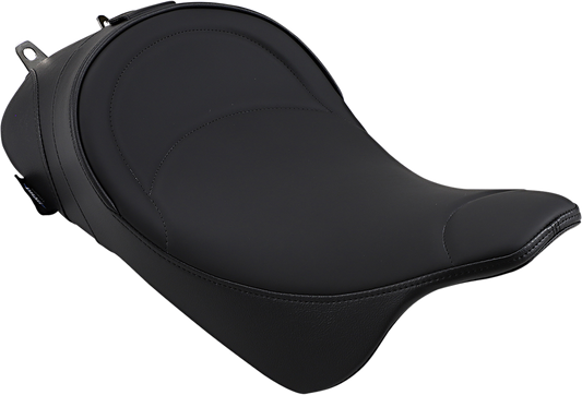 Drag Specialties Solo Backrest Receptacle Seat fits 2008-2024 Harley Touring