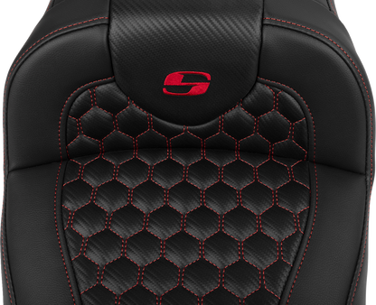 Saddlemen Roadsofa Extended Honeycomb Seat & Backrest for 2023-26 Harley Touring
