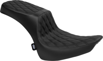 Drag Specialties Predator Diamond Seat for 2000-2017 Harley Softail FLST FXST