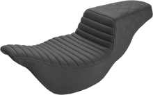 Saddlemen Black Step-Up Extended Reach Seat for 2008-2025 Harley Touring FLHX