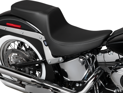 Drag Specialties Predator Solar Reflect Seat 2000-2017 Harley Softail FLST FXST